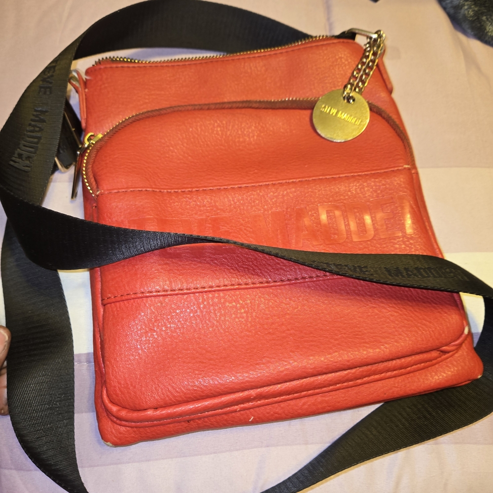 Steve Madden Red Crossbody Bag